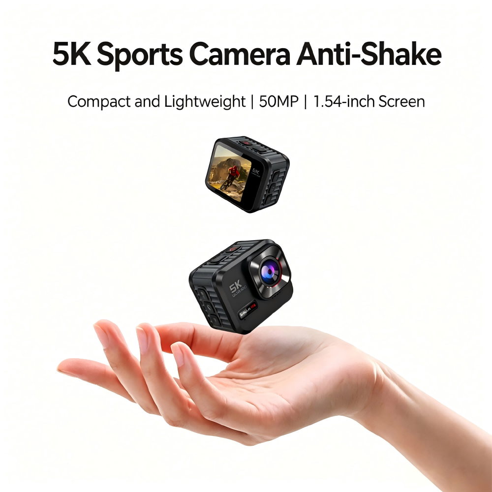 Runcam Camera - Tania kamera sportowa 5K do vlogowania,