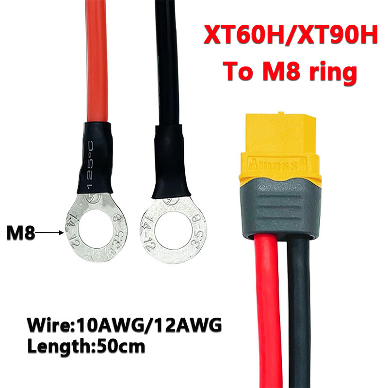 Balance Charger Rc - Złącze XT60H/XT90H do M8 z końcówką