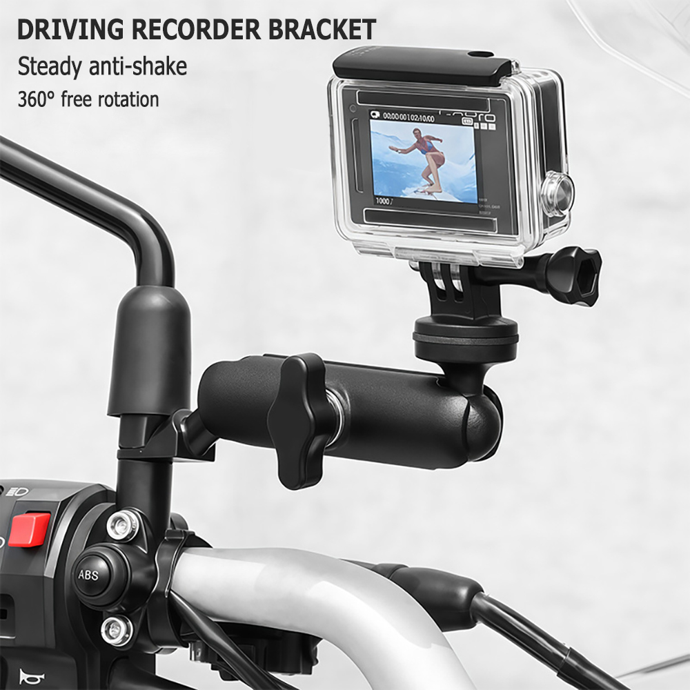 Runcam Camera - Metalowy uchwyt motocyklowy rowerowy na kamerę,