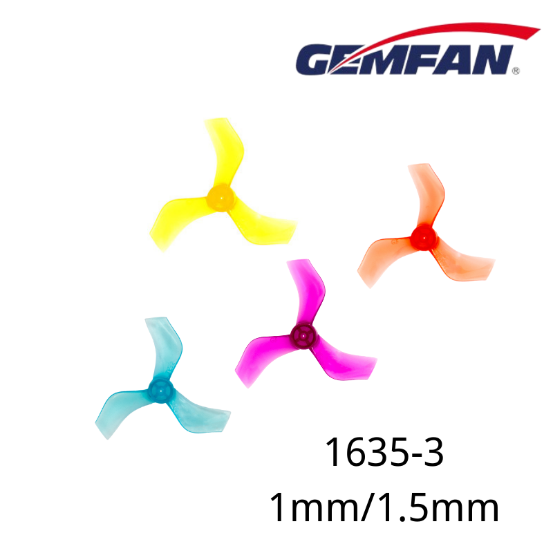 Drone Propeller - Śmigła Gemfan 1635 40mm 3-łopatowe, 8