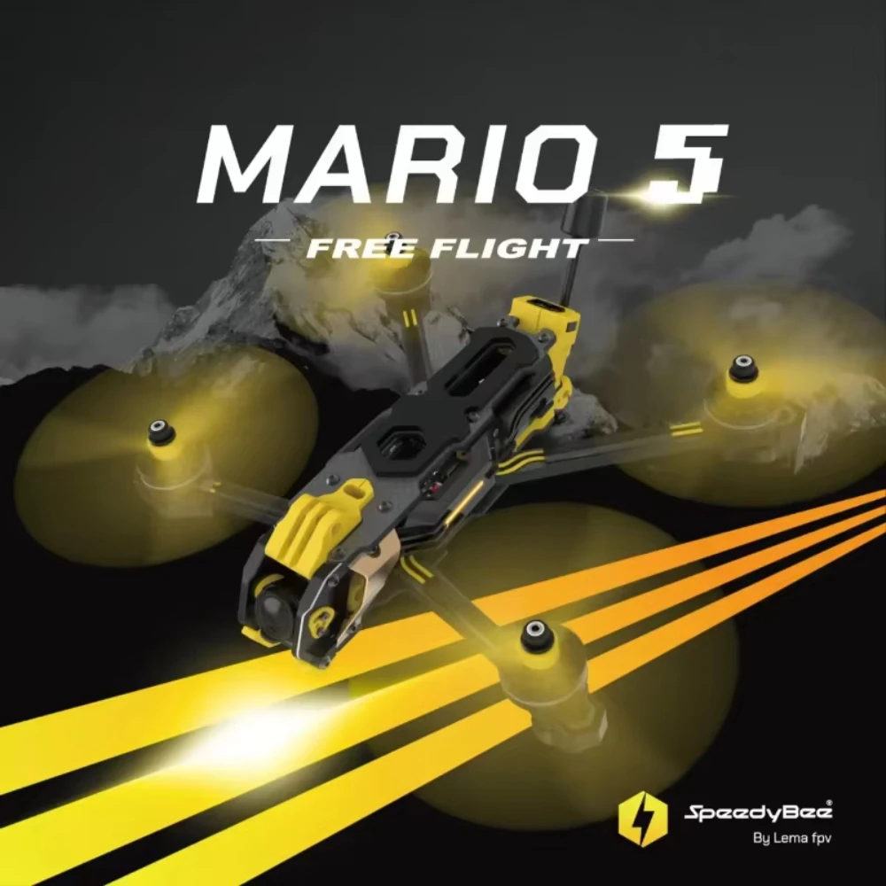 Drone Propeller - Zestaw ramy Speedybee Mario 5 O4,