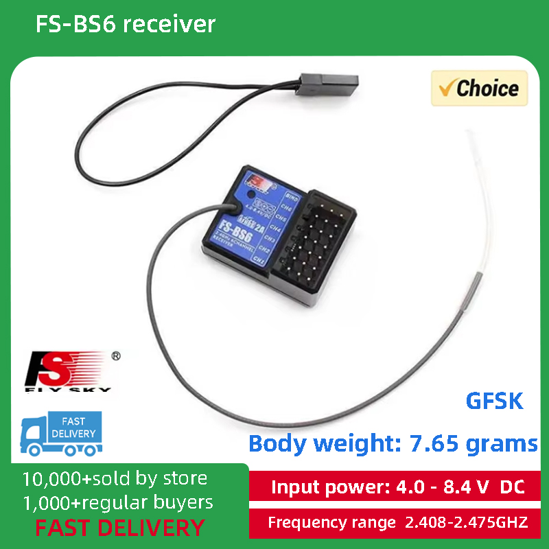 FlySky FS-BS6 2.4Ghz 6CH AFHDS – Radio Transmitter 2.4Ghz recenzja i cena