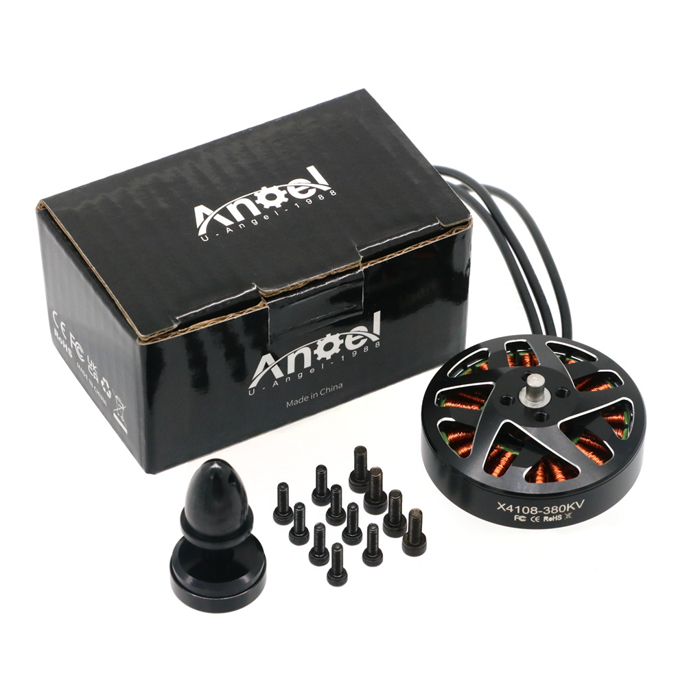 4 szt. UAngel 4108 X4108 380KV – Brushed Drone Motor recenzja i cena