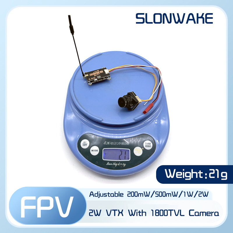 Nadajnik SLONWAKE 5.8G 56CH 2W – Fpv Camera recenzja i cena