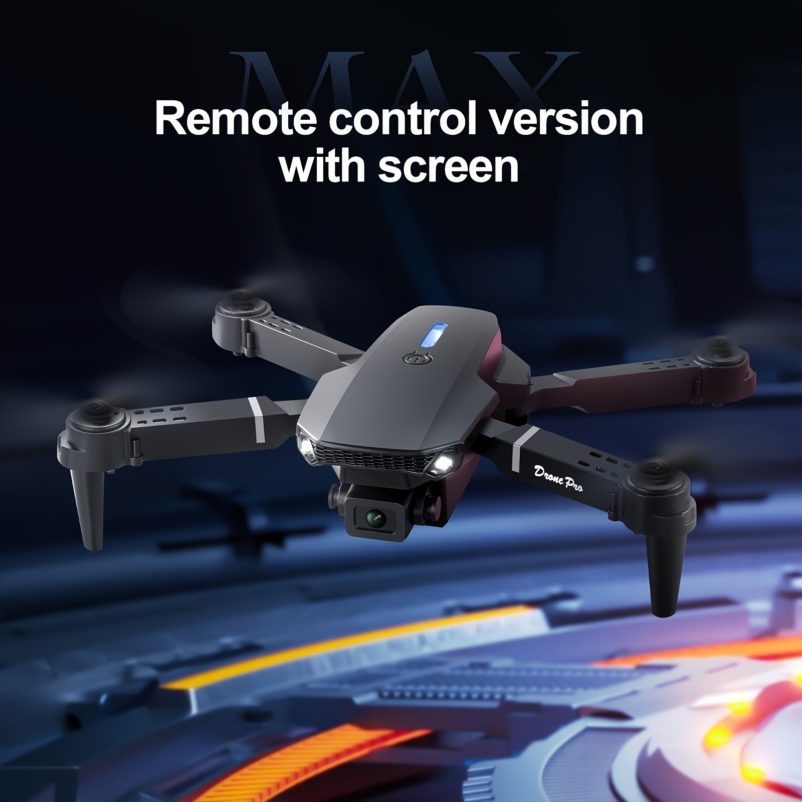 Ulepszony, składany dron E88 P – Brushed Drone Motor recenzja i cena