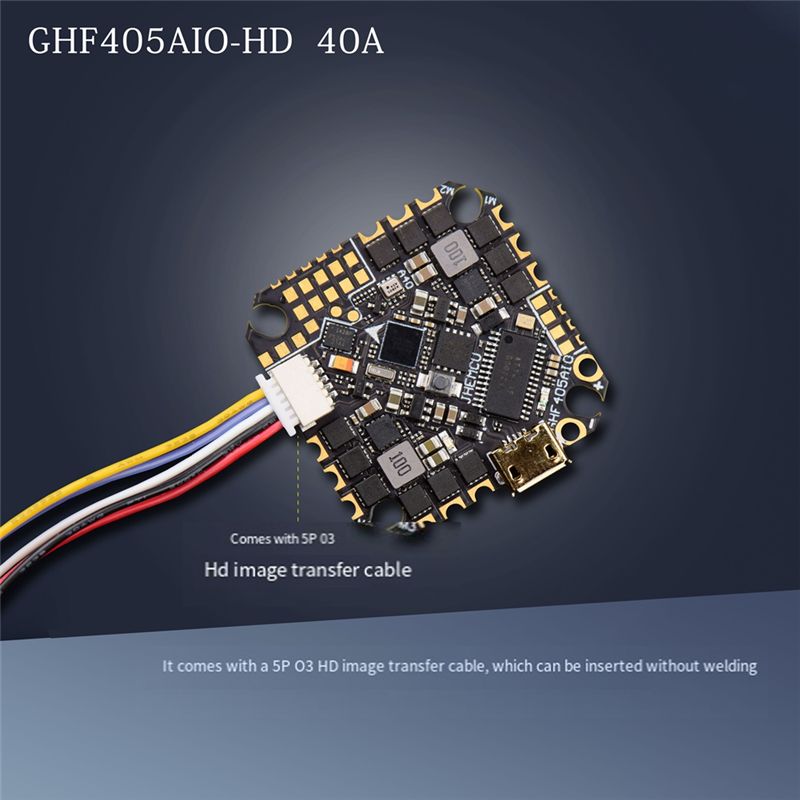 ABTI-GHF405AIO-HD 40A AIO Kont – Drone Esc recenzja i cena