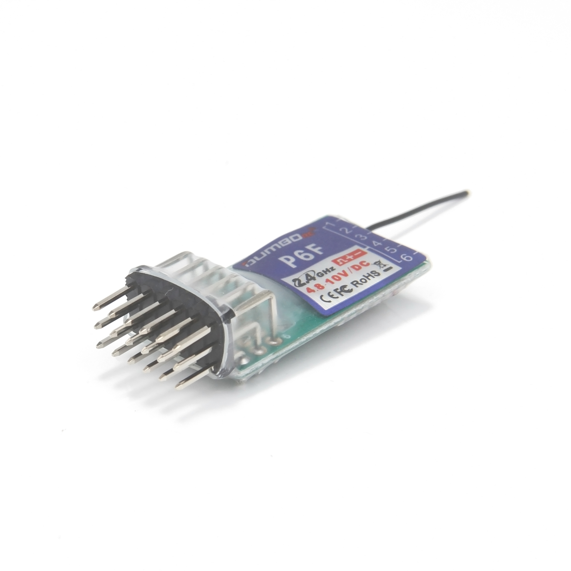 DUMBORC P6F Mini Odbiornik 6-k – Radio Transmitter 2.4Ghz recenzja i cena