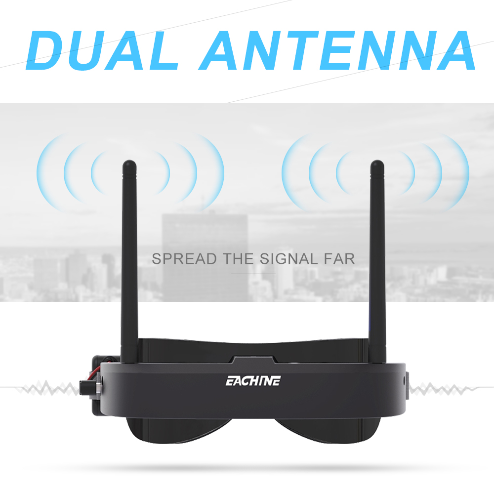 Eachine EV100 720*540 5.8G 72C – Goggles Fpv recenzja i cena