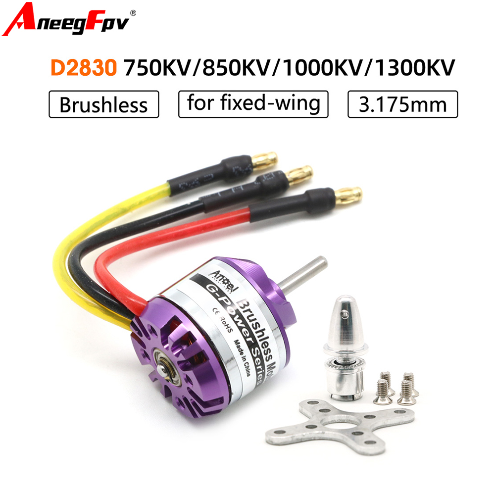 D2830 1300KV 1000KV 850KV 750K – Brushed Drone Motor recenzja i cena