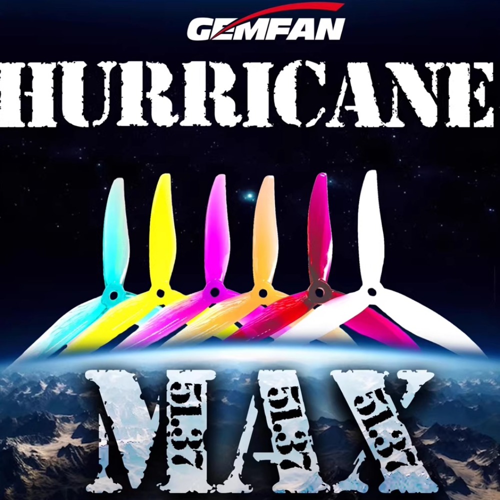 2 pary śmigieł Gemfan Hurrican – Drone Propeller recenzja i cena