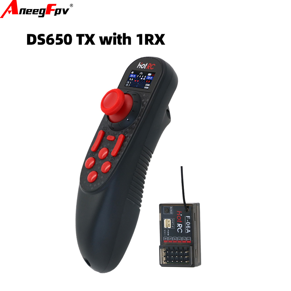 HOTRC Hot RC DS-650 DS 650 6-k – Radio Transmitter 2.4Ghz recenzja i cena