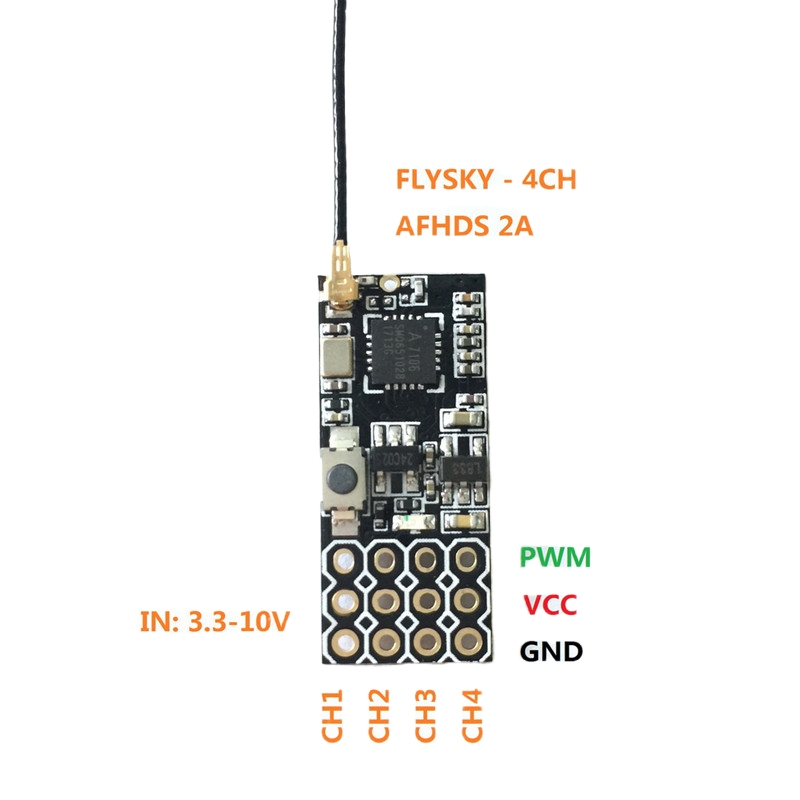 Odbiornik Flysky FS2A Mini 4CH – Mini Drone recenzja i cena