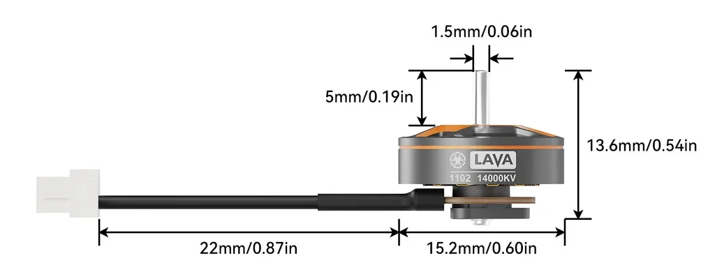 1 sztuk/4 sztuk BETAFPV LAVA s – Brushed Drone Motor recenzja i cena