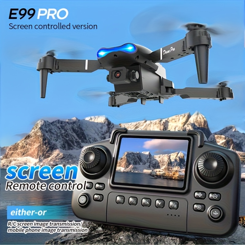 E99 PRO MAX – składany dron z  – Propeller Guard recenzja i cena
