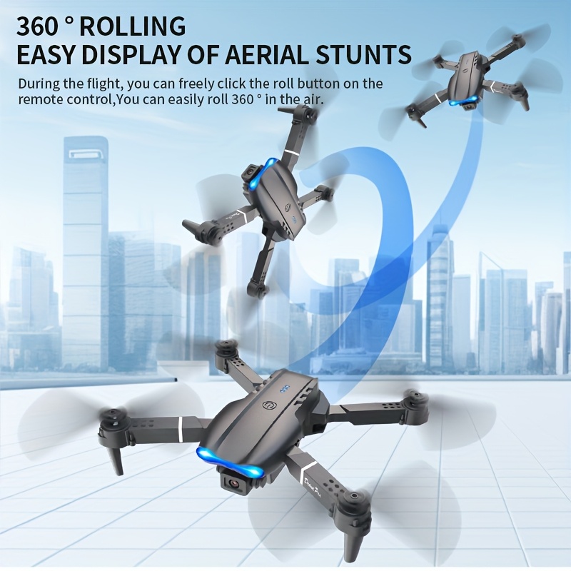 E99 PRO MAX – składany dron z  – Propeller Guard recenzja i cena