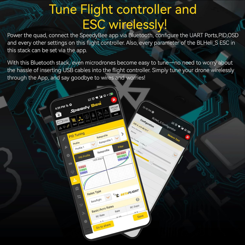 F405 Mini Stack BLS 35A 4w1 ES – F405 Flight Controller recenzja i cena