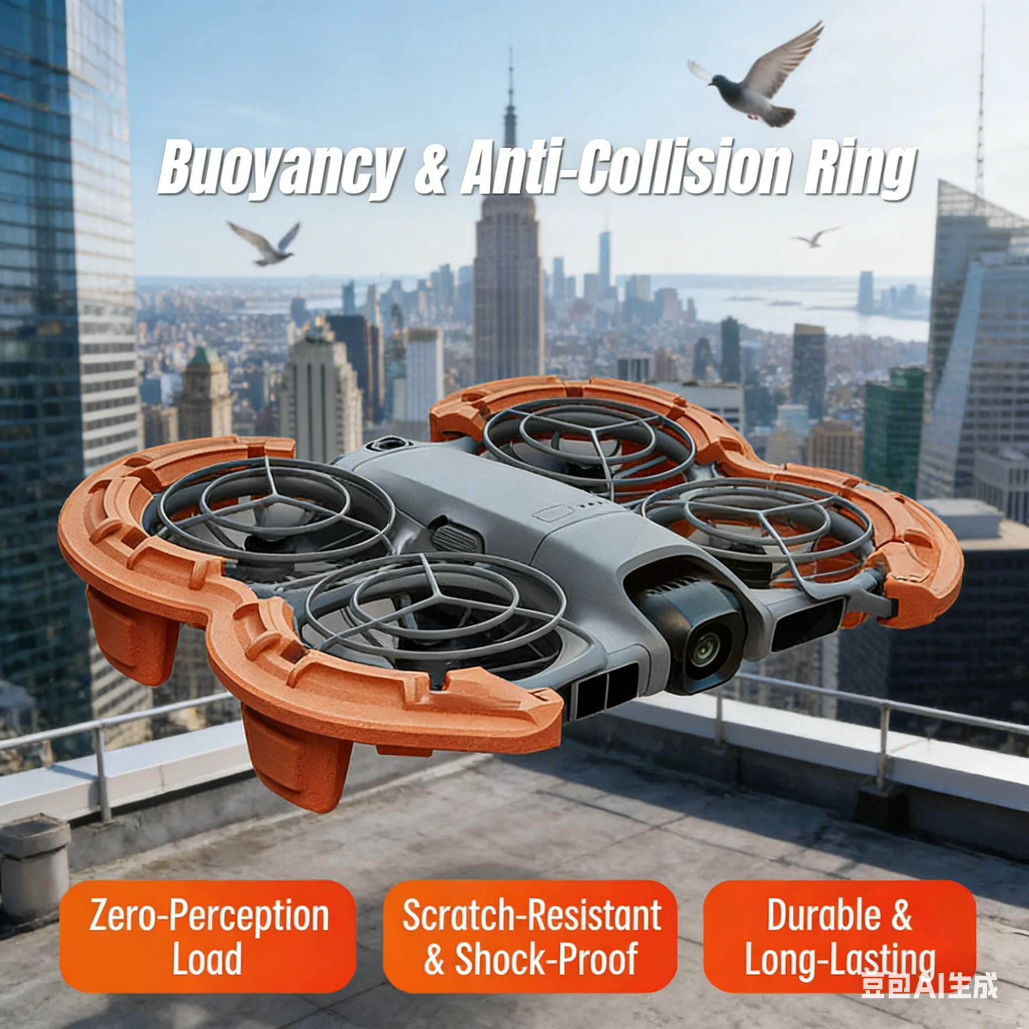 Osłona śmigieł DJI NEO2, ochra – Propeller Guard recenzja i cena