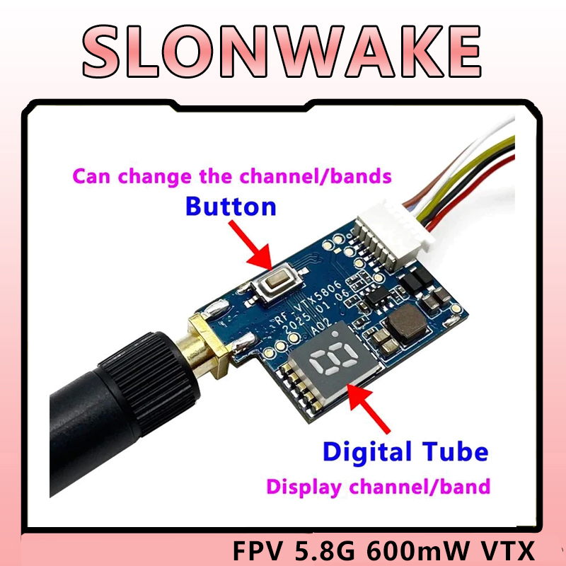 SLONWAKE 5.8G TS5823 PRO Mini  – Analog Fpv Camera recenzja i cena