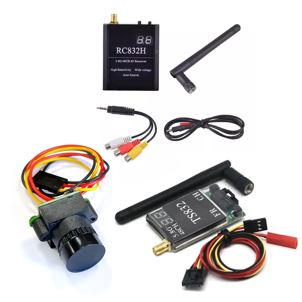 Odbiornik TS832 + RC832 + kame – Drone Antenna recenzja i cena