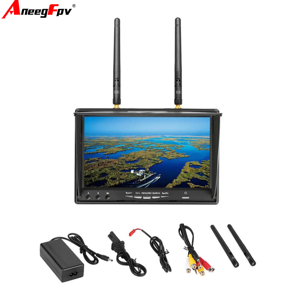 LCD5802D LCD5802S 7-calowy mon – Goggles Fpv recenzja i cena