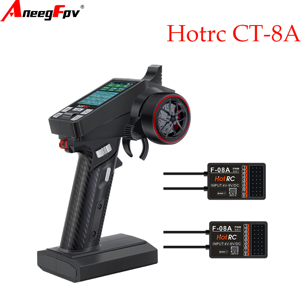 HOTRC CT-8A 8-kanałowy Intelig – Radio Transmitter 2.4Ghz recenzja i cena