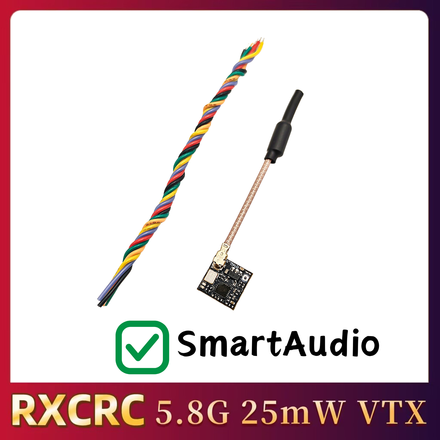 RXCRC 5.8GHz 48CH FPV 25mW Ana – Drone Frame recenzja i cena