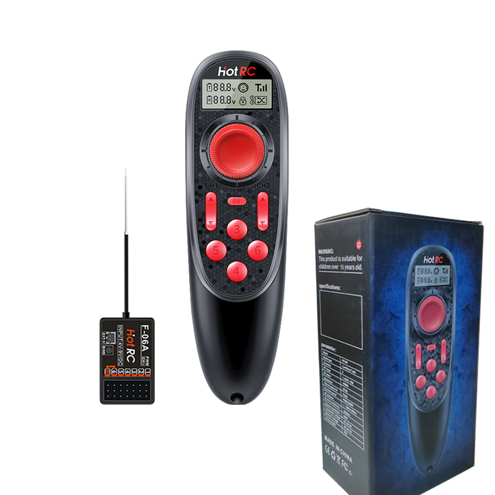 HOTRC DS-600 2.4GHz 6-kanałowy – Radio Transmitter 2.4Ghz recenzja i cena